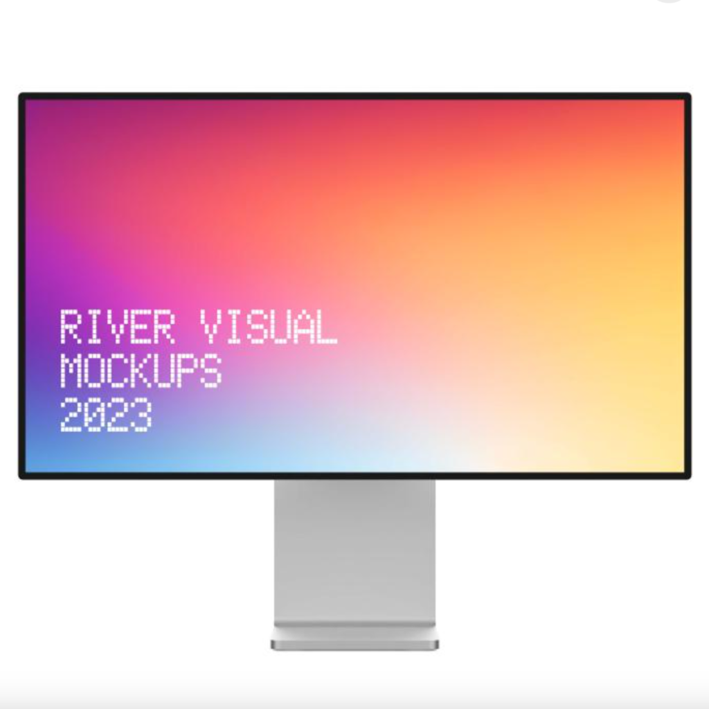 Apple Pro Display XDR Free Mockup