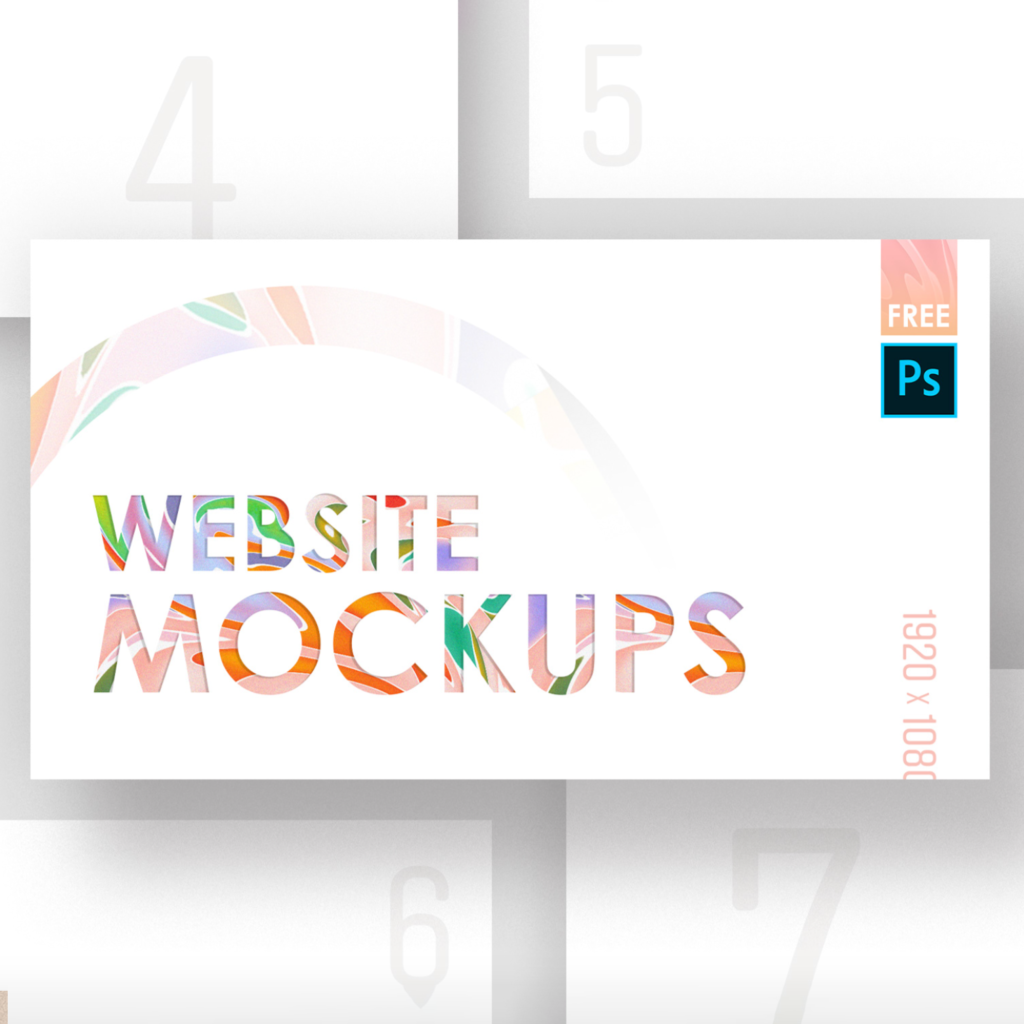 High Quality Web Mockup